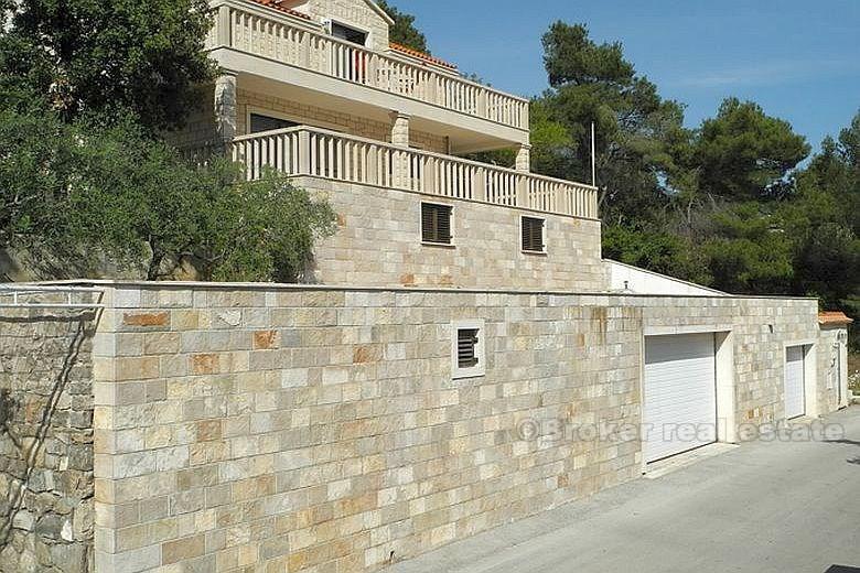 Island of Brac, architecturally attractive villa