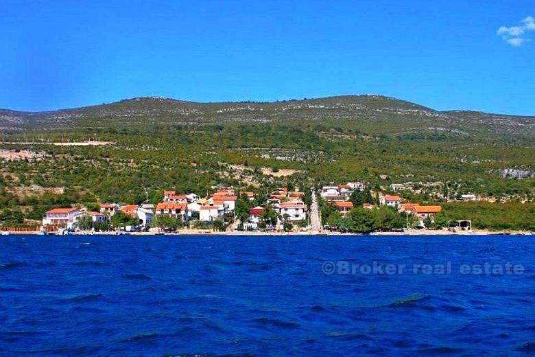 W pobliżu miasta Zadar, Karin, dom z widokiem na morze, 80m od morza