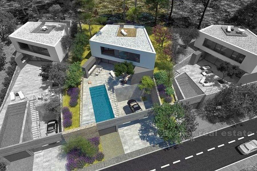 wyspa Brac. Wille z widokiem na morze