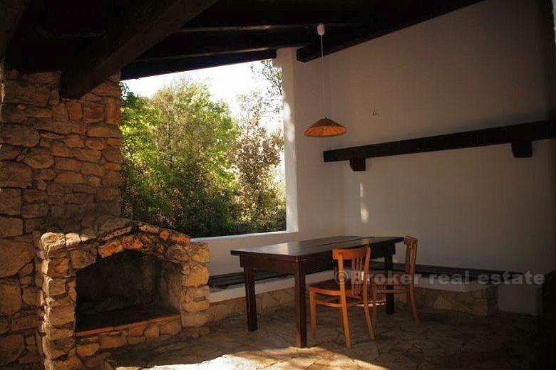 près de Zadar, Pakostane, bungalow dans la forêt de pins