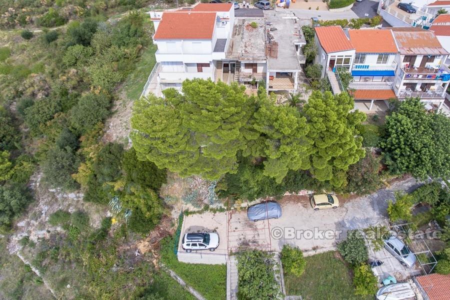 Baška Voda, dům s výhledem na moře