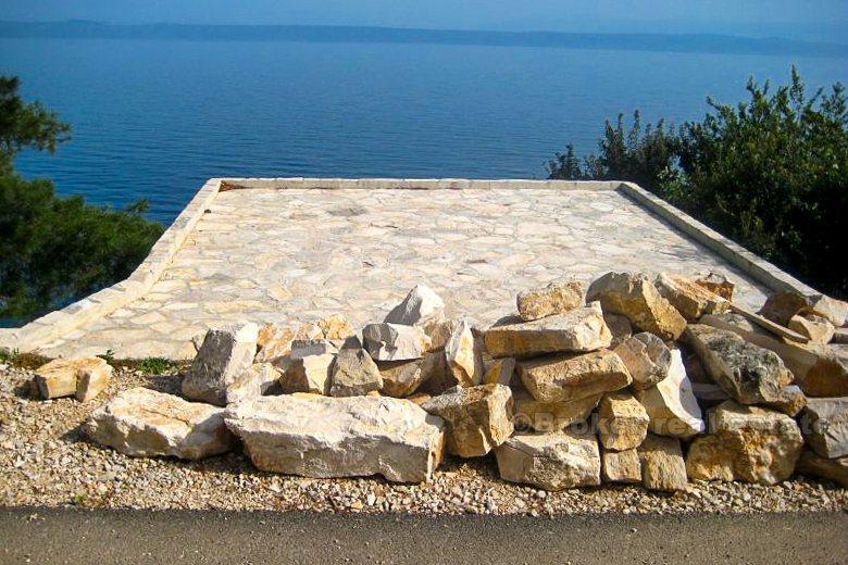 île de Korcula, maison par la mer