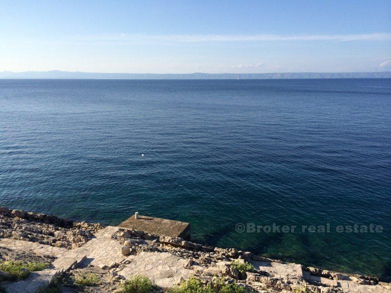 île de Korcula, maison par la mer