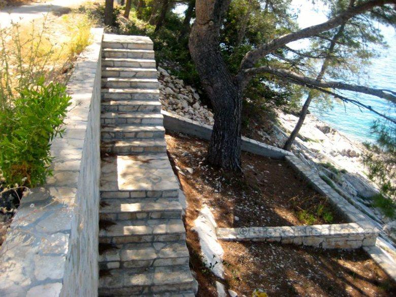 île de Korcula, maison par la mer