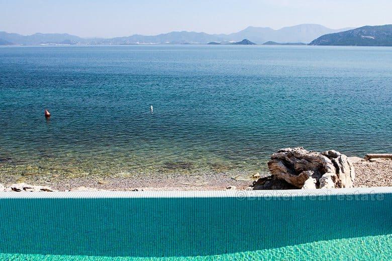 Peljesac villa en bord de mer