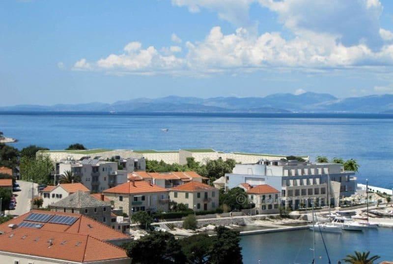 Insel Brac, Projekt - Hotel - Villas
