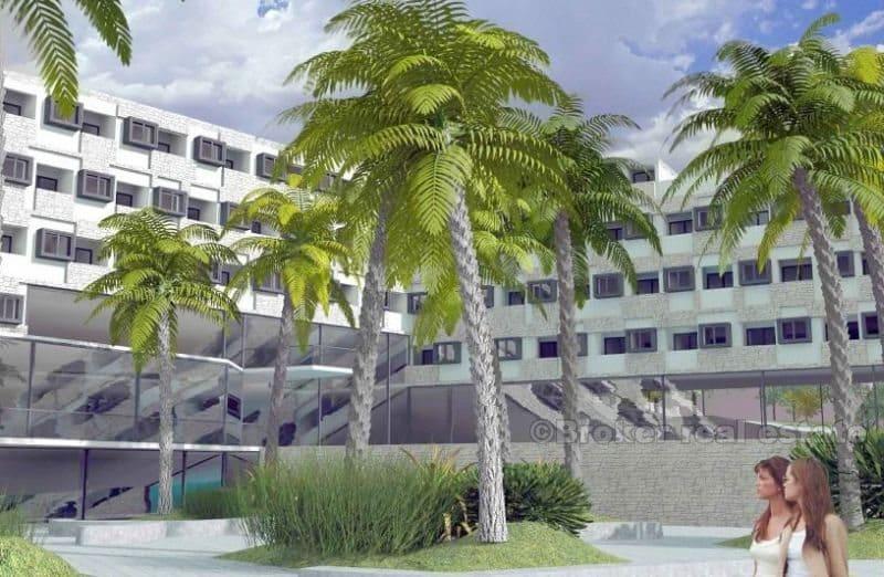 île de Brac, projet - Hôtel - Villas