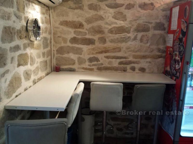 ville de Split, espace de restauration attractif