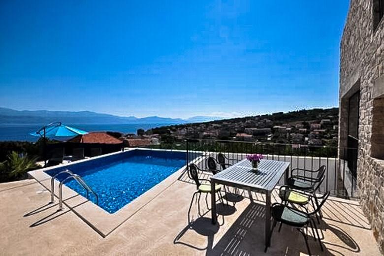 wyspa Brac, piękna nowoczesna willa z basenem