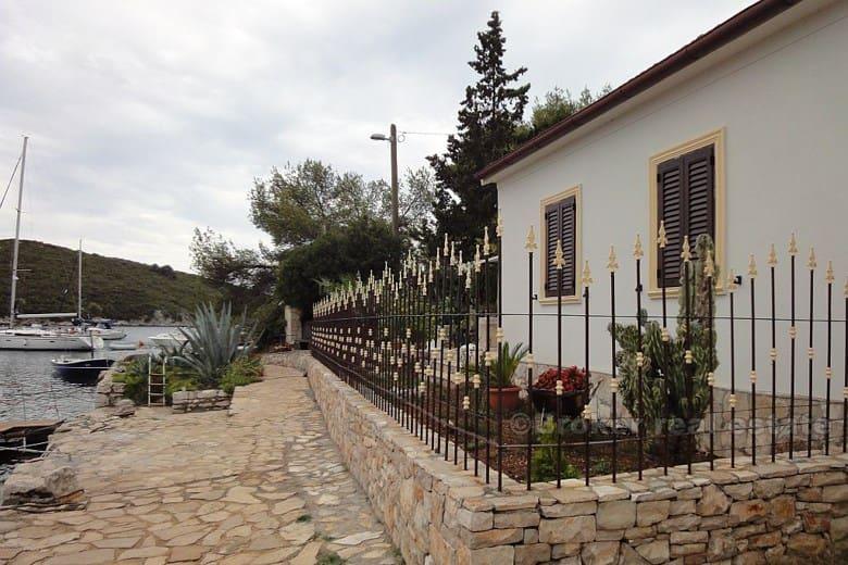 île de Solta. Maison mitoyenne