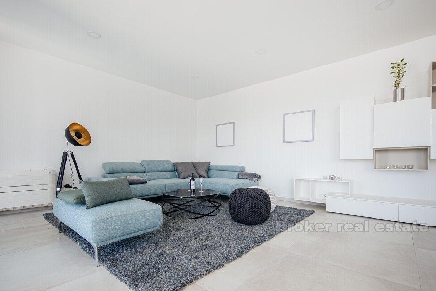 Nær Trogir, eksklusiv villa med utsikt over havet