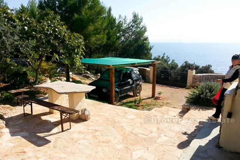 isola di Hvar. Due case