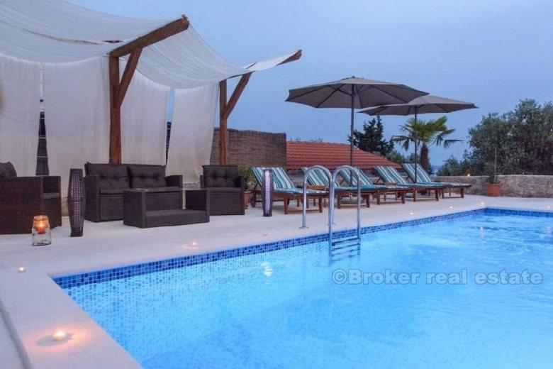 wyspa Ciovo. Luksusowy apartament w nowo wybudowanej willi