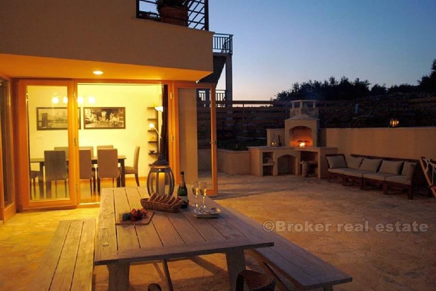 island of Brac - modern villa