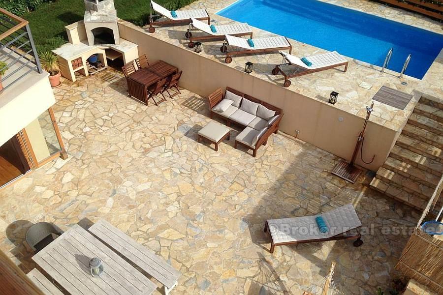 island of Brac - modern villa