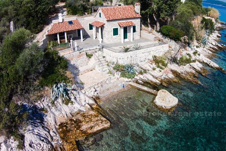 island of Hvar, villa by the sea