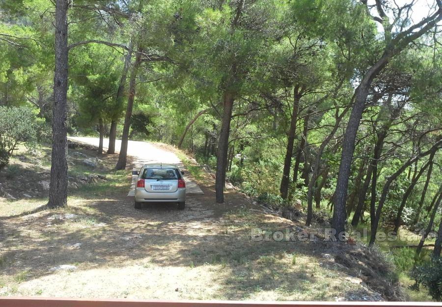 ostrov Hvar, dům s výhledem na moře