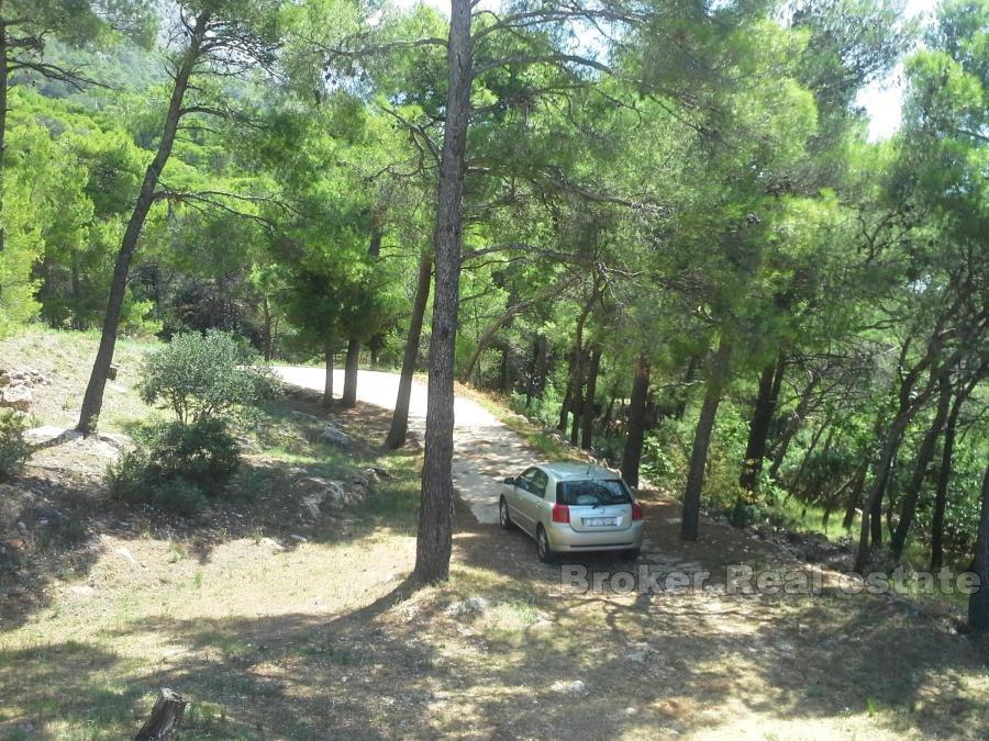 ostrov Hvar, dům s výhledem na moře