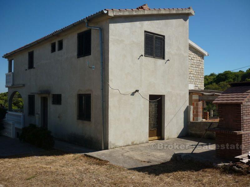 island of Murter. Semi-detached house