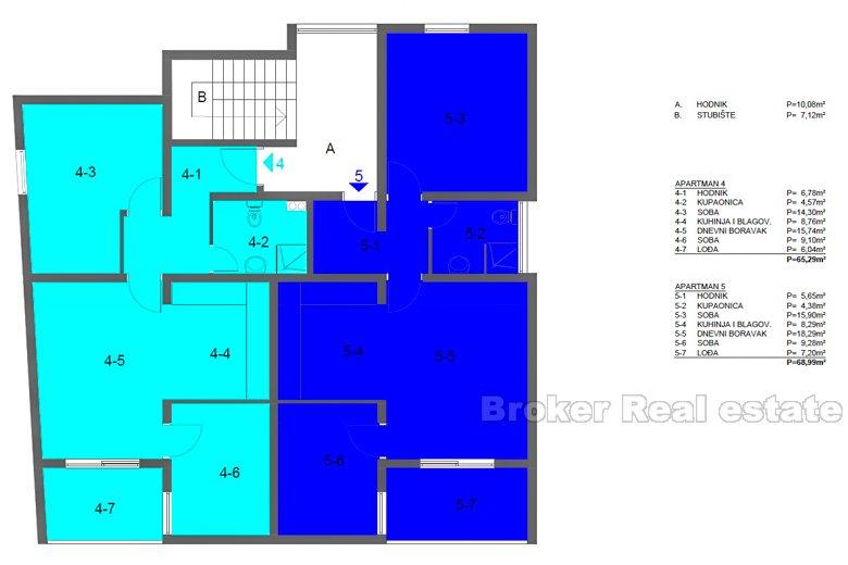 Orebic, apartament z widokiem na morze
