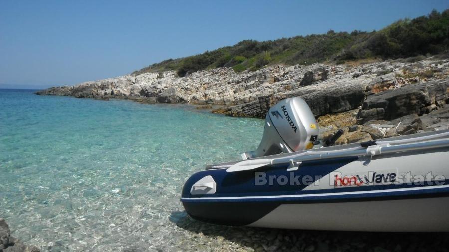 øya Korcula, leilighet ved sjøen