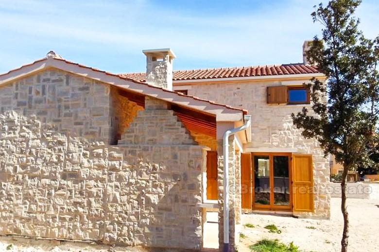 island Ugljan, stone house with swimming pool