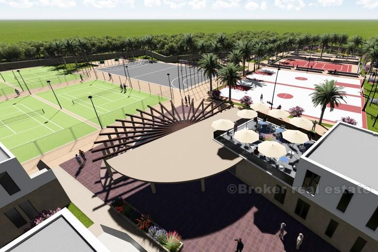 Ostrov Brač, projekt sportovního a rekreačního centra
