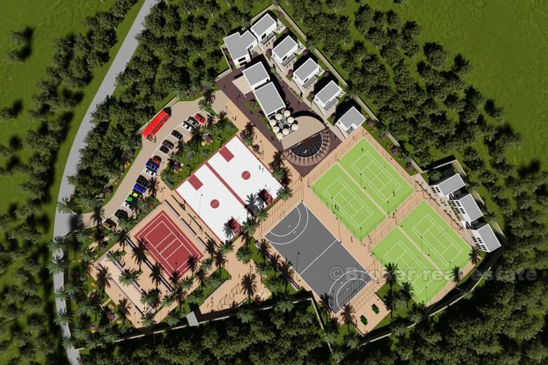 Ostrov Brač, projekt sportovního a rekreačního centra