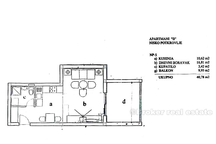 W pobliżu Makarskiej, mieszkanie
