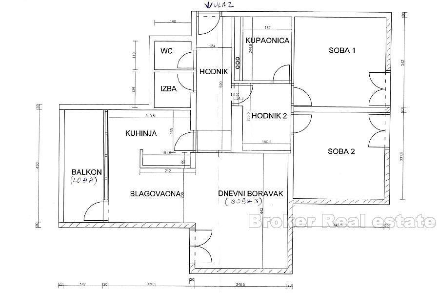 Split, komfortowy apartament z dwoma sypialniami