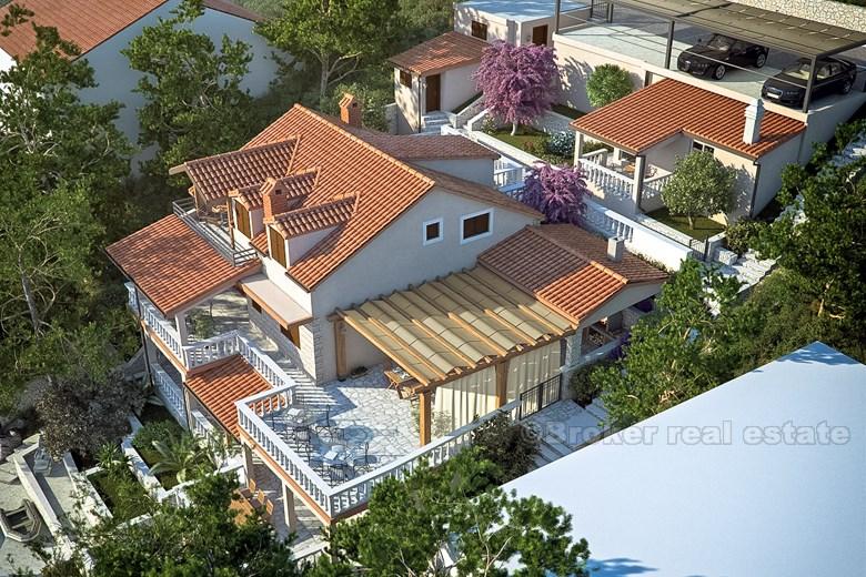 wyspa Korčula, willa nad morzem z basenem