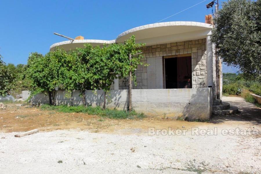 wyspa Hvar, niedokończony dom