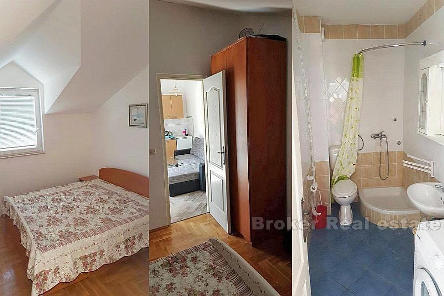 Ostrov Brač, apartmán se dvěma ložnicemi