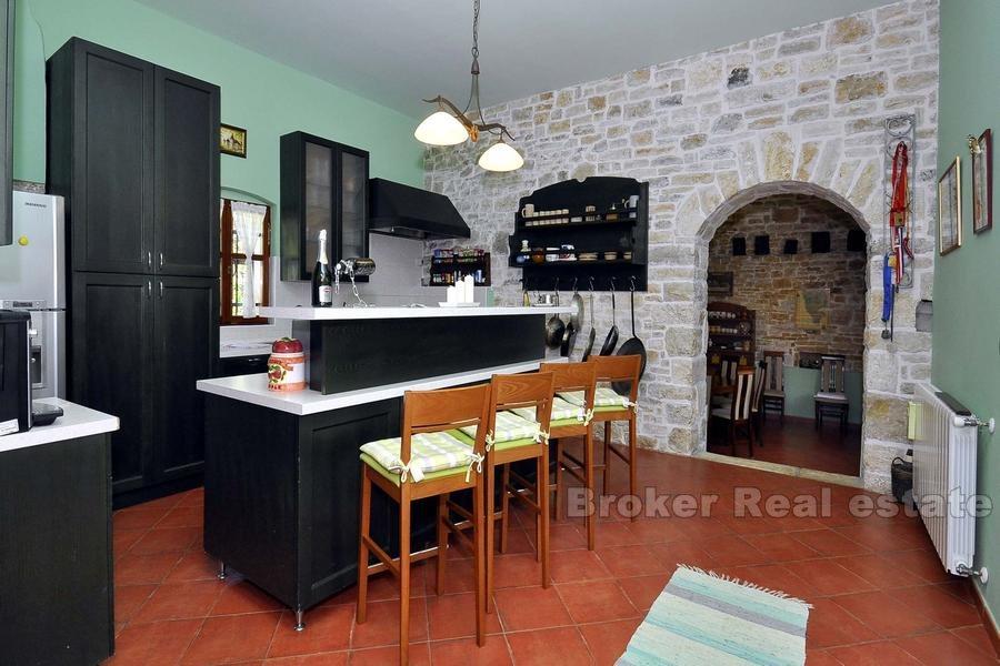 Pazin, stara kamienna willa z 1709 roku.