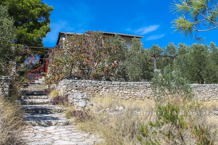 Solta - Attractive property in the first row to the sea