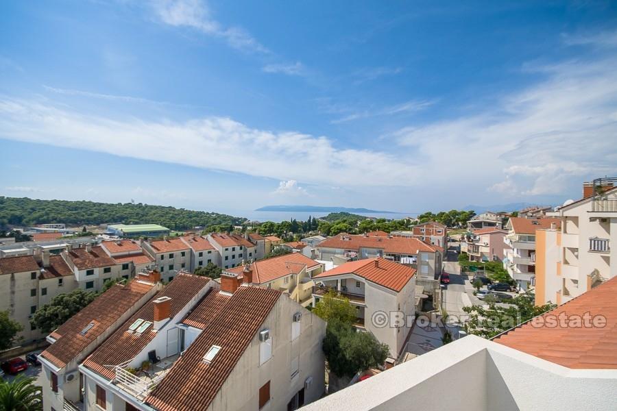 Makarska - Dwupoziomowy apartament z widokiem na morze