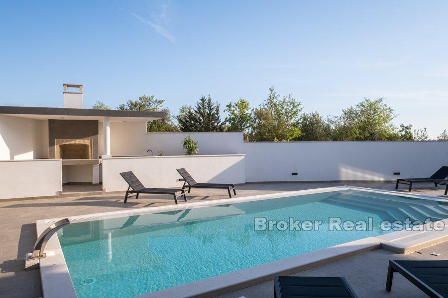 Island of Brac - Newly built villa with pool and sea view