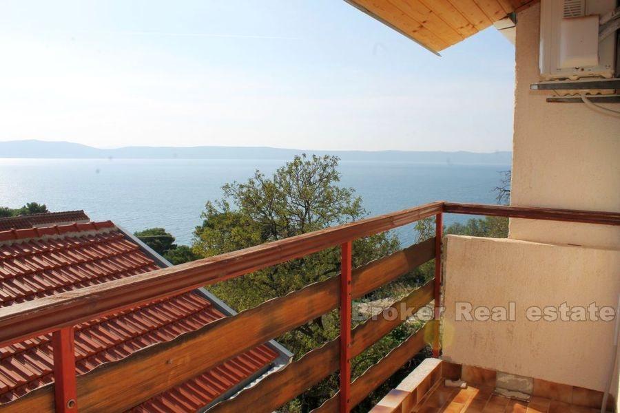Riviera di Makarska, appartamento duplex con vista mare