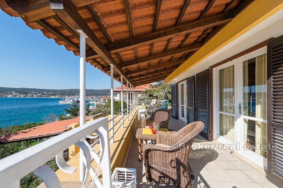 Trogir, charming house first row to the sea