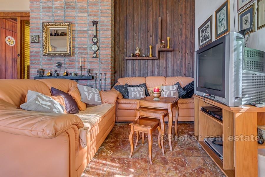 Trogir, charming house first row to the sea