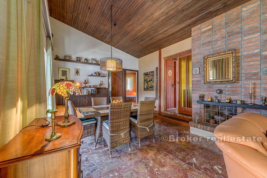 Trogir, charming house first row to the sea