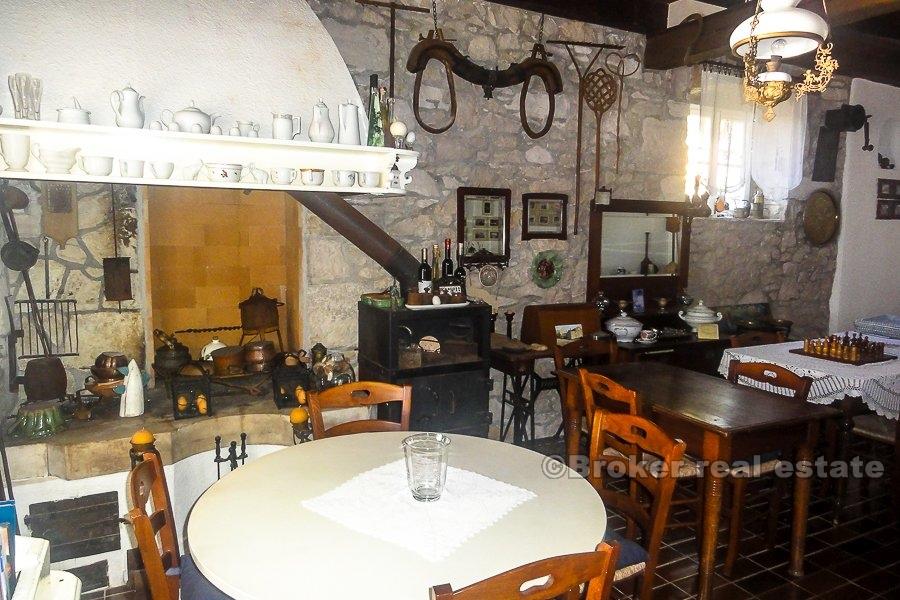 Island of Losinj, renovated stone house by the sea