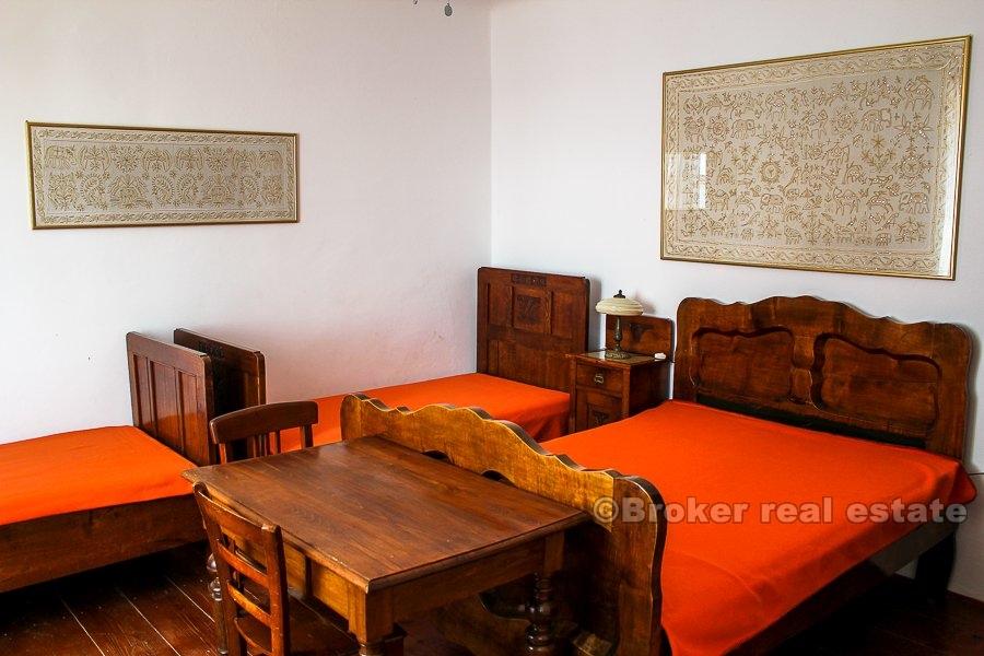 Island of Losinj, renovated stone house by the sea