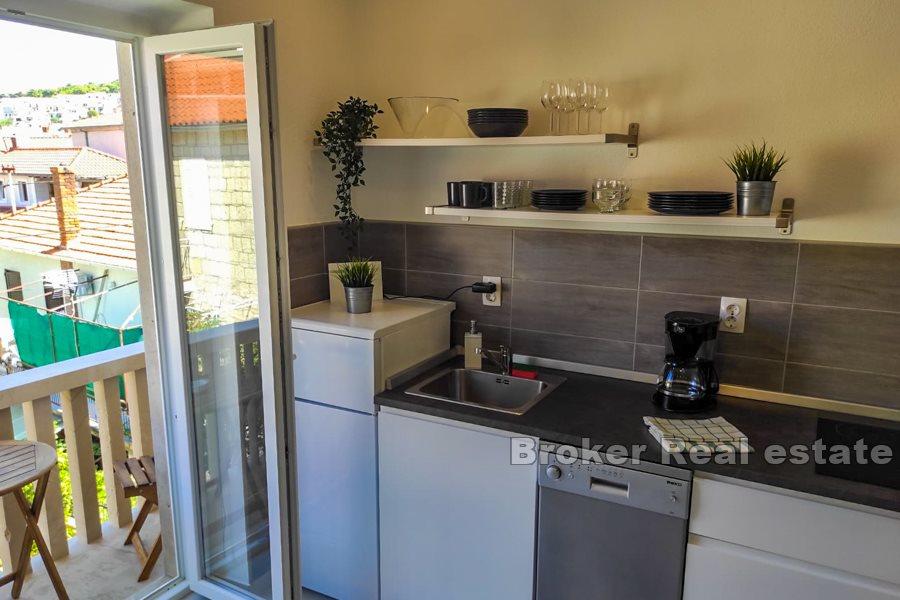 Île de Brac - Appartement d'une chambre, première rangée de la mer