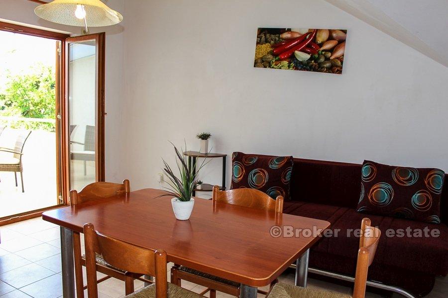 Biograd na Moru, apartmán s výhľadom na more