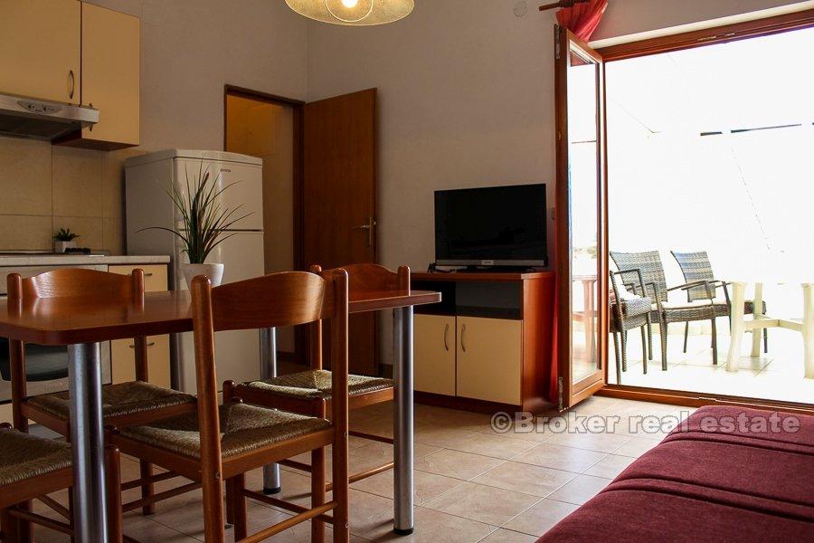 Biograd na Moru, apartmán s výhľadom na more