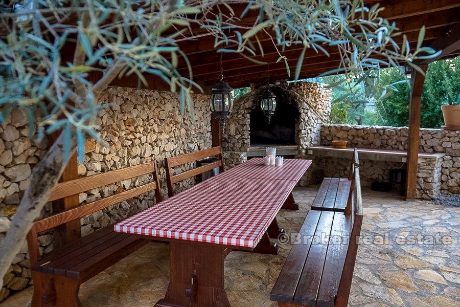 Trogir, apartments with the sea view