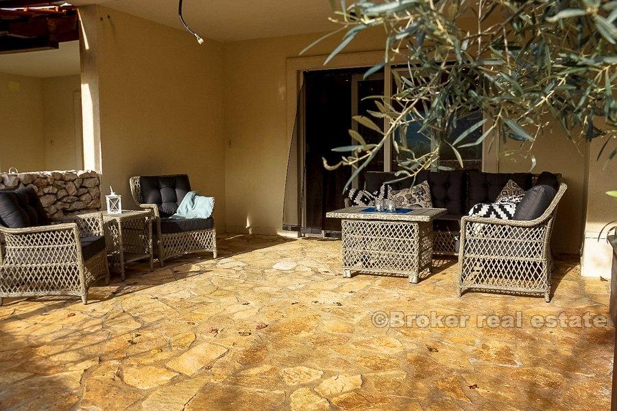 Trogir, apartments with the sea view