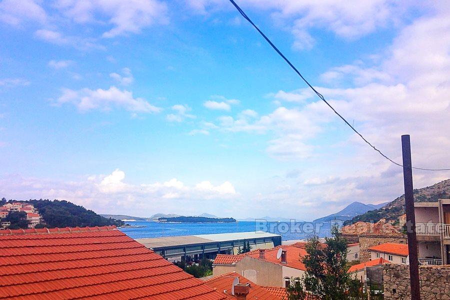 Dubrovník, apartmán s výhledem na moře, pro renovaci