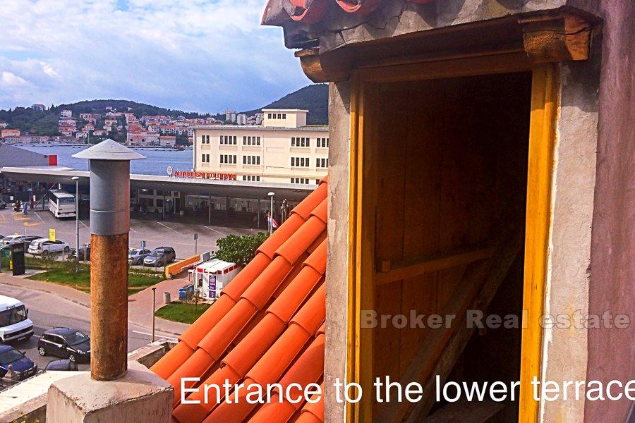 Dubrovník, apartmán s výhledem na moře, pro renovaci